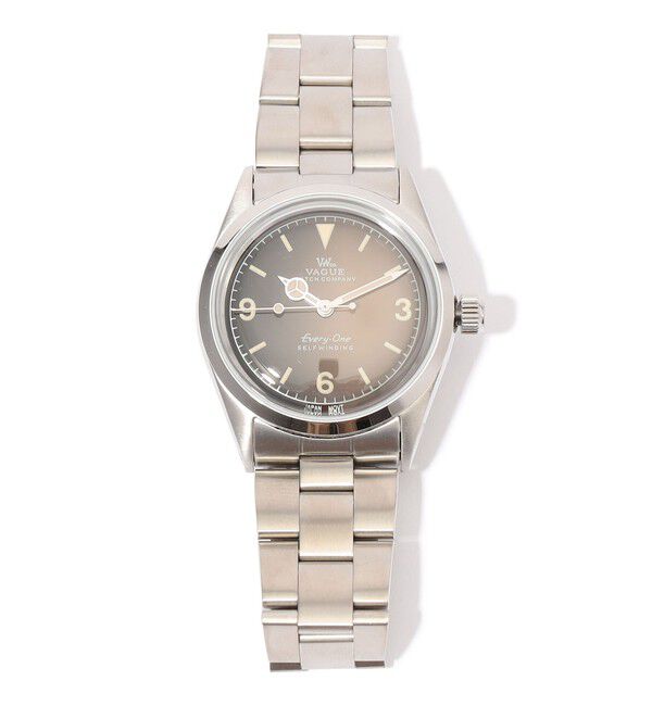 TOMORROWLAND GOODS「VAGUE WATCH Everyone ステンレスベルト オートマチックウォッチ」|腕時計|81 ブラウンダイヤル