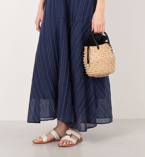 TOMORROWLAND GOODS「Le Nine NINA CRY S LEATHER バスケットバッグ」|かごバッグ|