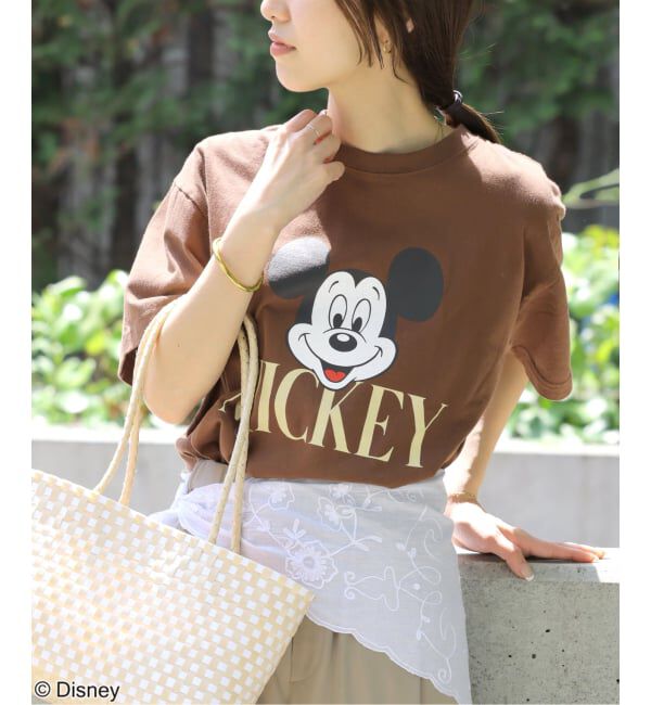 JOURNAL STANDARD relume「【GOOD ROCK SPEED / グッドロックスピード】＜MICKEY MOUSE＞Tシャツ」|Tシャツ・カットソー|ブラウン