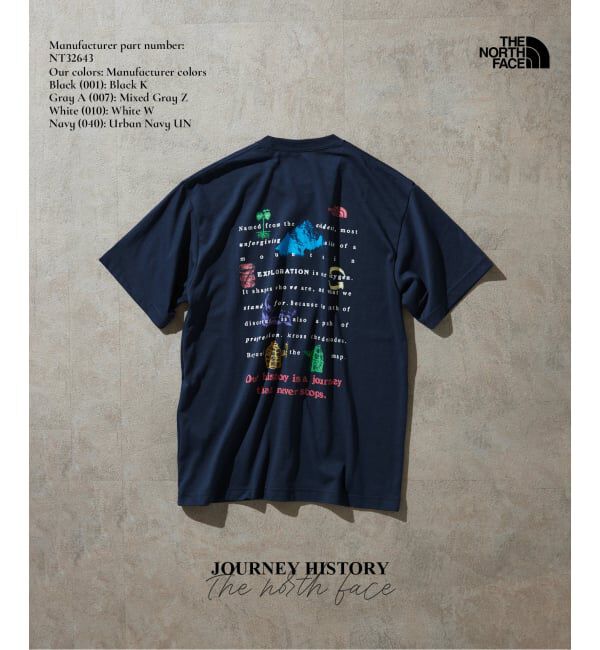 JOURNAL STANDARD relume「THE NORTH FACE / ノースフェイス ジャーニーヒストリーティー」|Tシャツ・カットソー|ネイビー