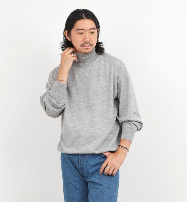 NOLLEY'S goodman「ハイゲージウォッシャブルニットタートルネック 26AW」|ニット・セーター|
