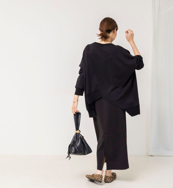 Rie Miller「《セットアップ対応》ウォッシャブルソフトダンボール変形プルオーバ」|Tシャツ・カットソー|