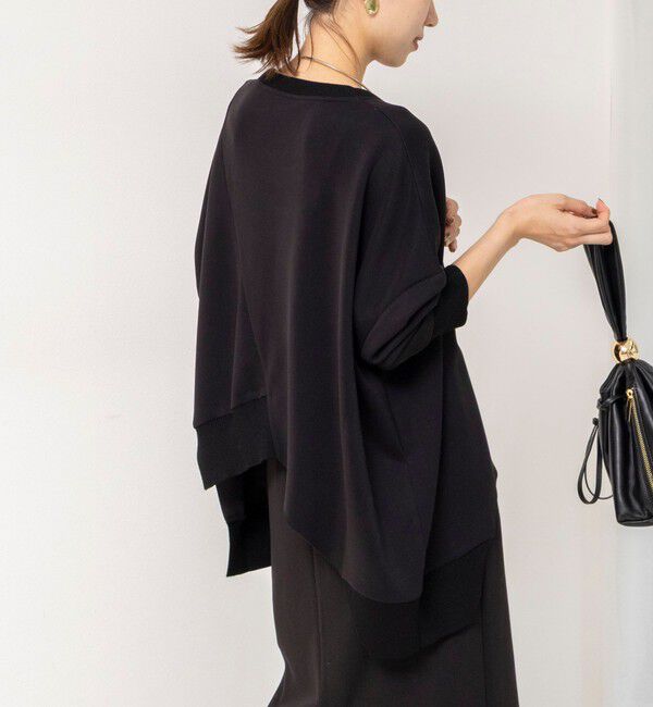 Rie Miller「《セットアップ対応》ウォッシャブルソフトダンボール変形プルオーバ」|Tシャツ・カットソー|