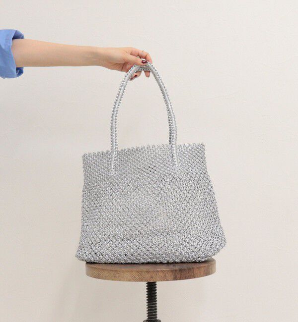 fredy emue「【BAGMATI/バグマティ】ラメコードメッシュトートバッグ」|トートバッグ|