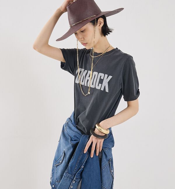 The Store by C' 「【REMI RELIEF】【別注】YOU ROCKツアーTee柄半袖カットソー」|Tシャツ・カットソー|