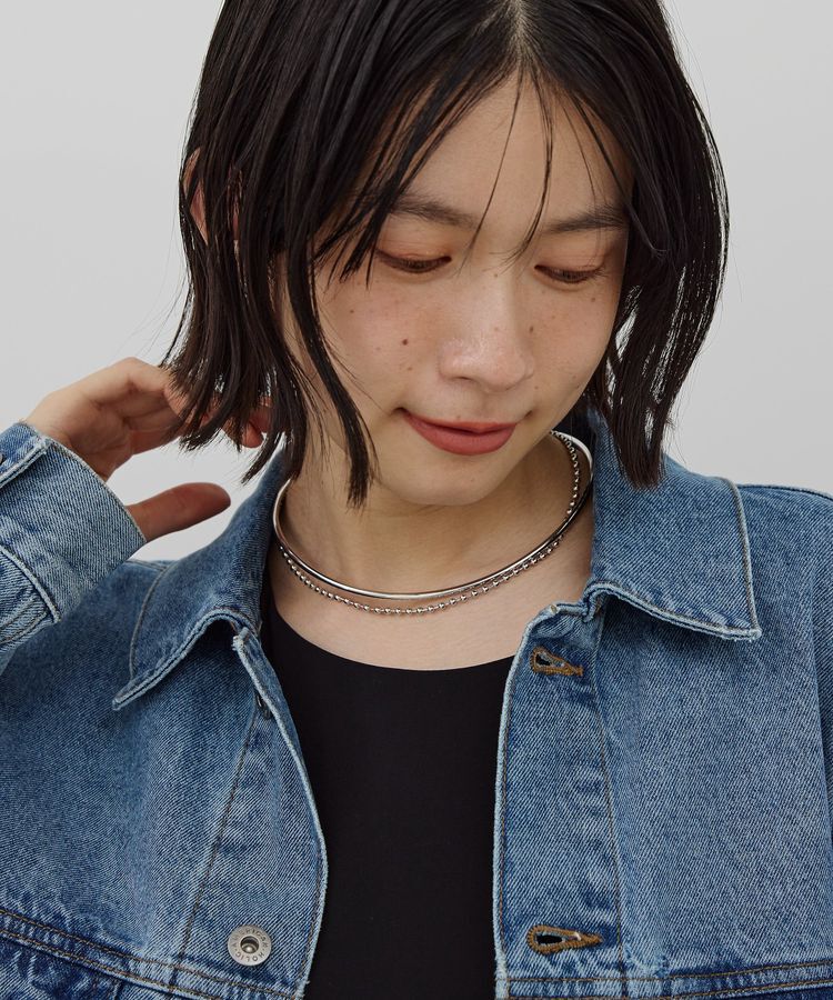 AMERICAN HOLIC「チョーカー チェーンネックレス」|ネックレス|Silver