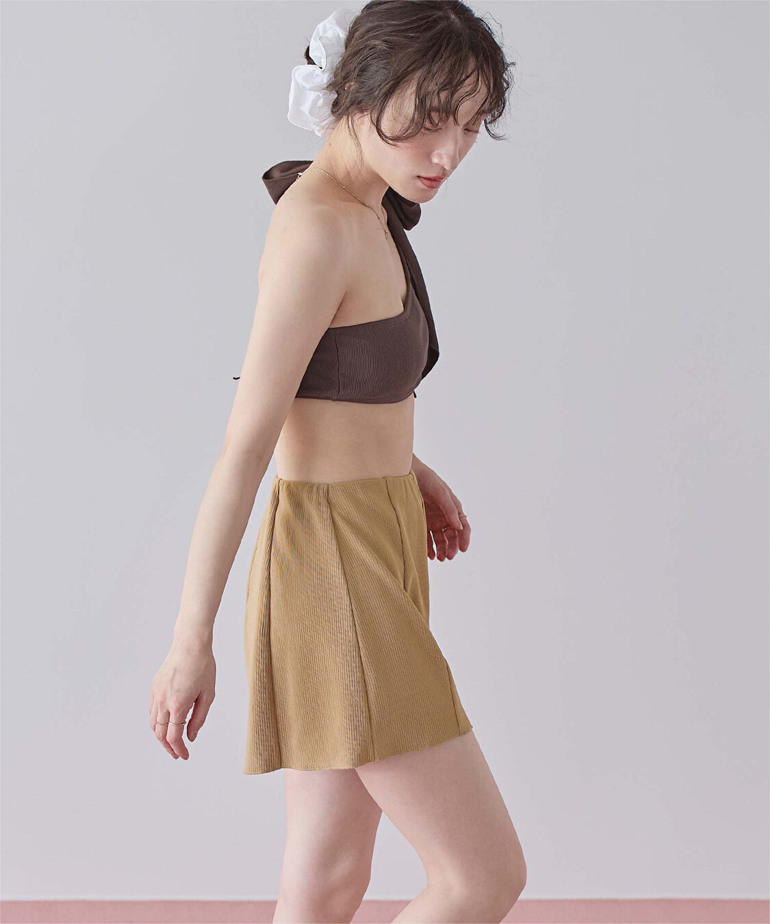 SEA DRESS「ハイウエストシンプルショートパンツ」|スポーツ|