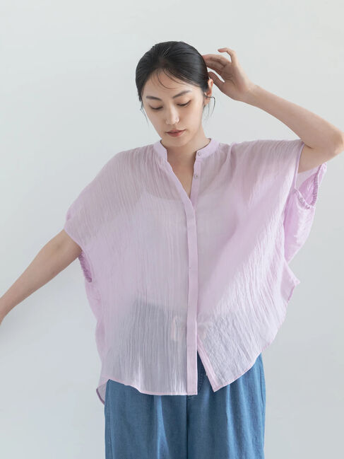 Te chichi「【7色展開】シャンブレーボイルドルマンシャツ」|シャツ・ブラウス|