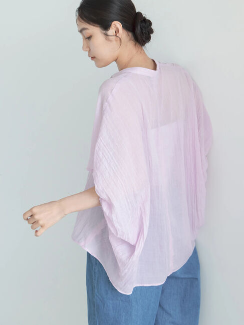 Te chichi「【7色展開】シャンブレーボイルドルマンシャツ」|シャツ・ブラウス|