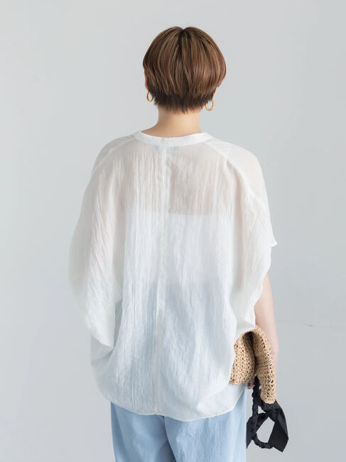 Te chichi「【7色展開】シャンブレーボイルドルマンシャツ」|シャツ・ブラウス|