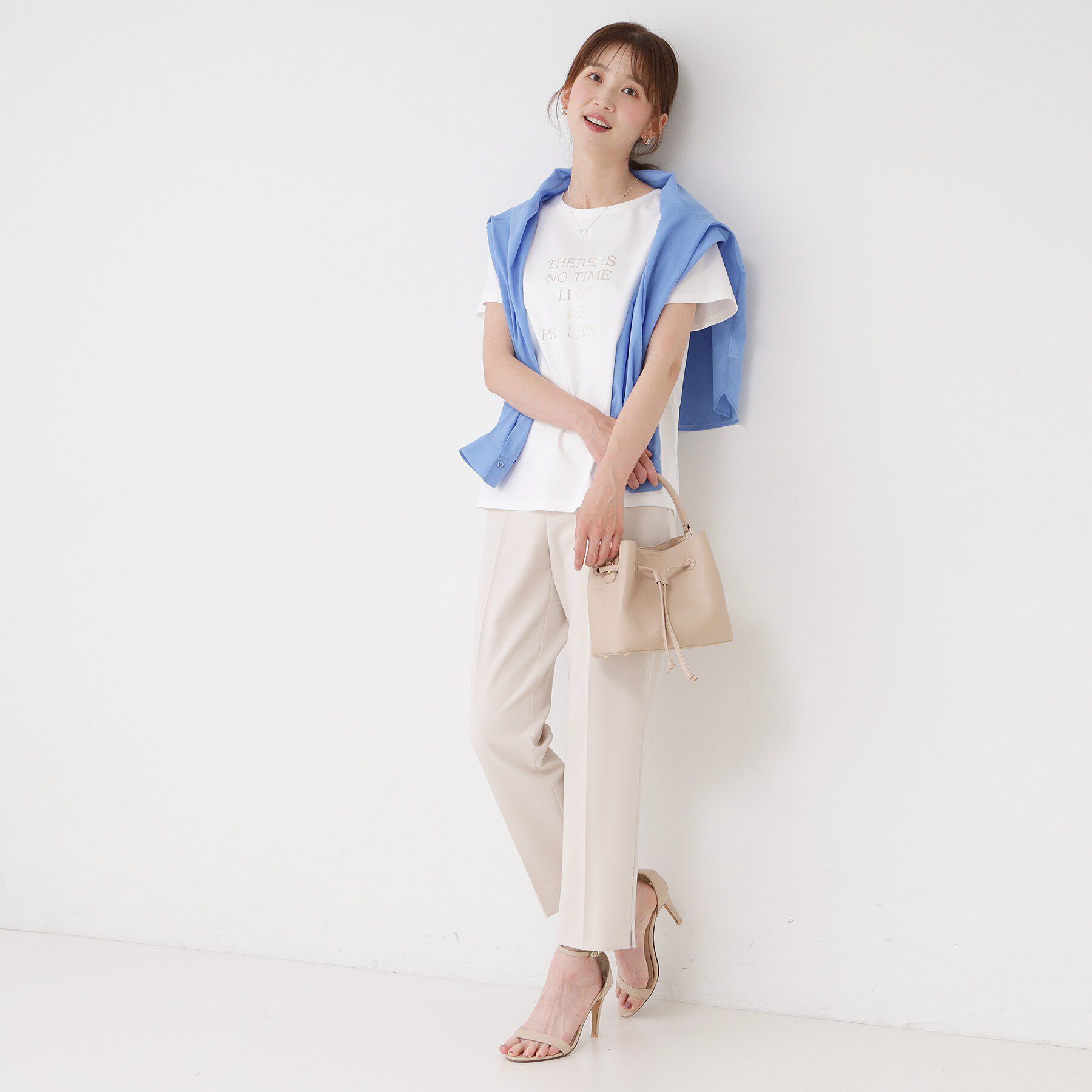 COUP DE CHANCE「【接触冷感/抗菌防臭/消臭/UVカット】半袖ロゴTシャツ」|Tシャツ・カットソー|