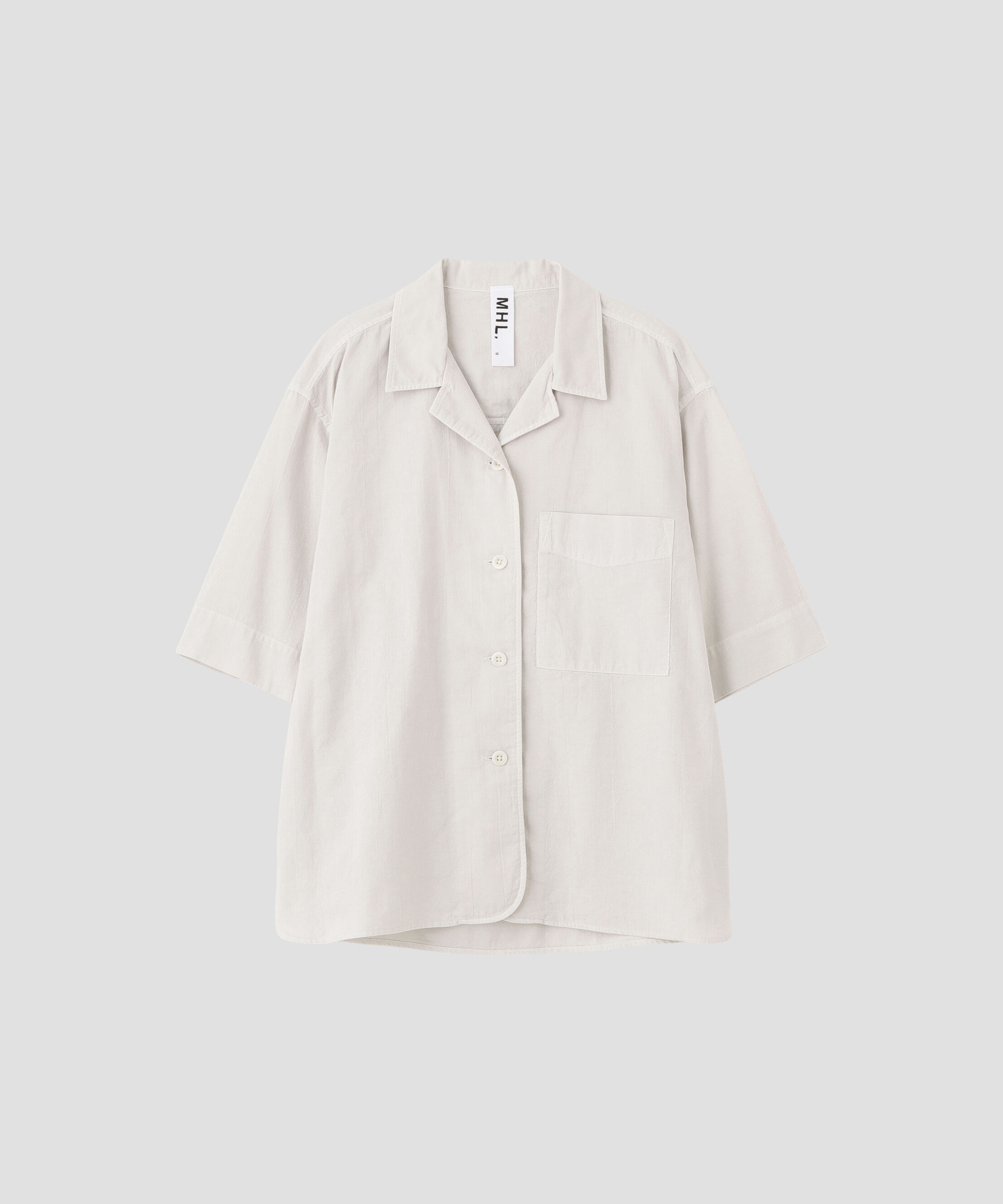 MHL.「GARMENT DYED FINE COTTON OXFORD SHIRT」|シャツ・ブラウス|