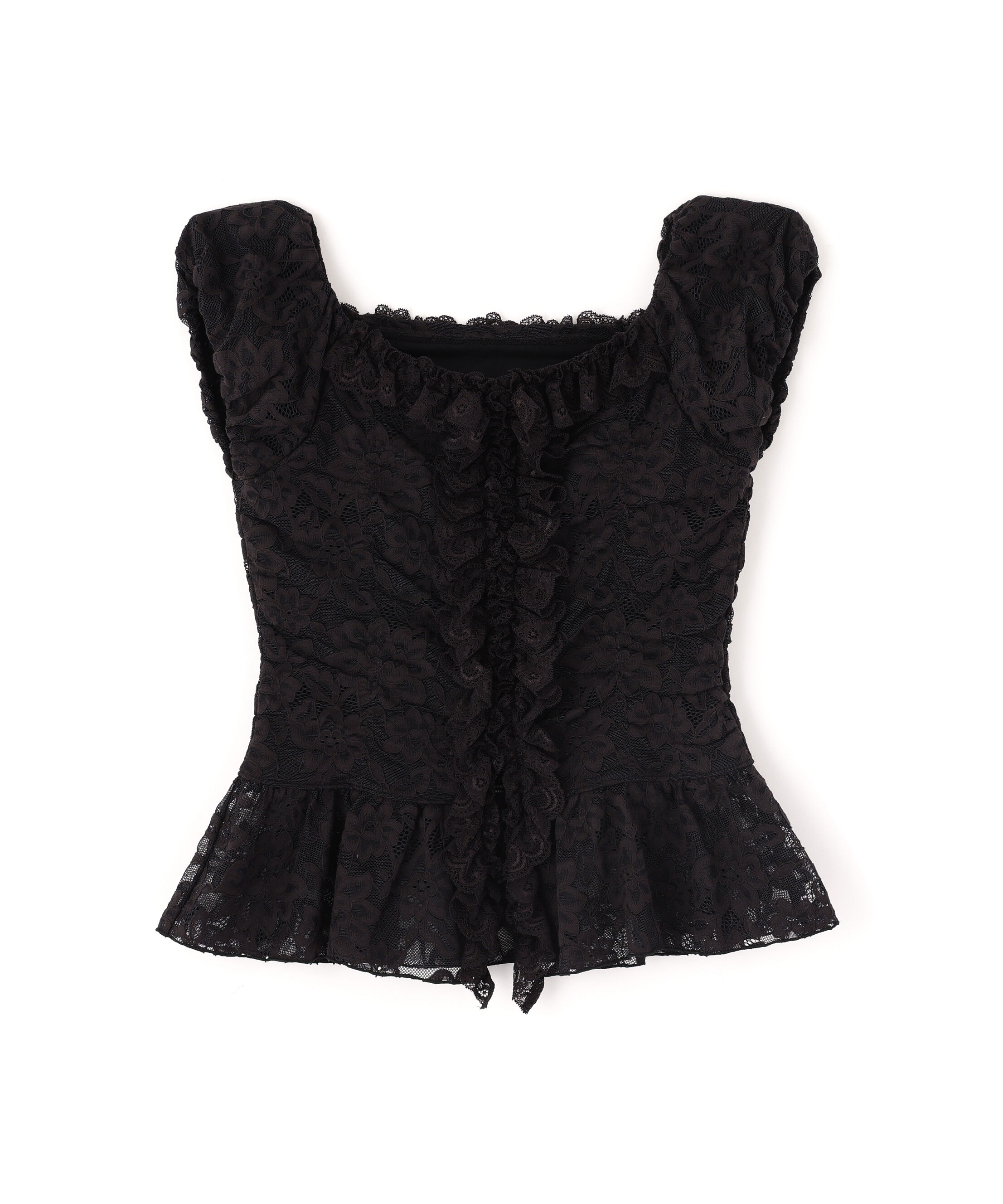 PROPORTION BODY DRESSING「〈a/mie〉レースフリルカットソー」|Tシャツ・カットソー|