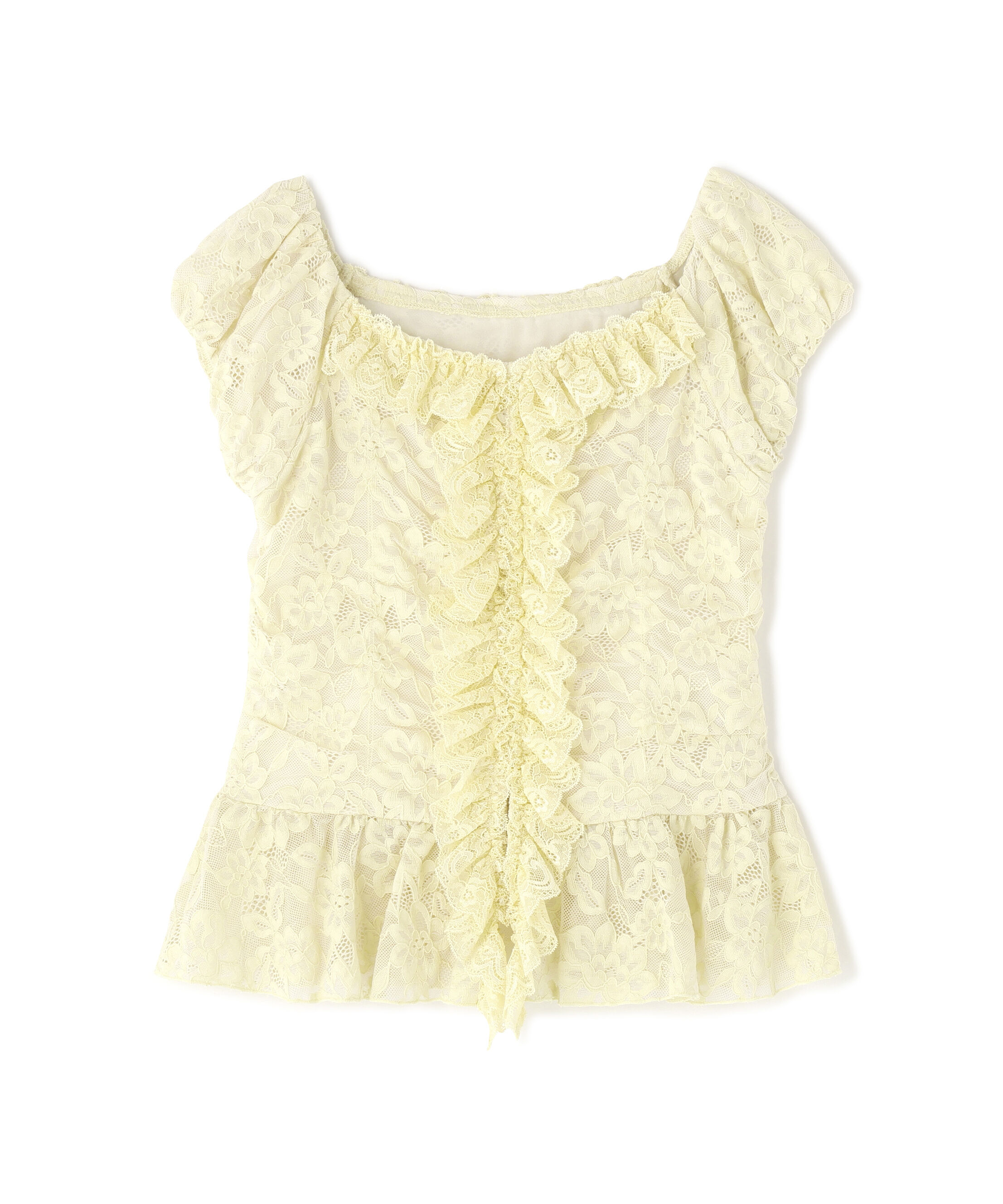 PROPORTION BODY DRESSING「〈a/mie〉レースフリルカットソー」|Tシャツ・カットソー|