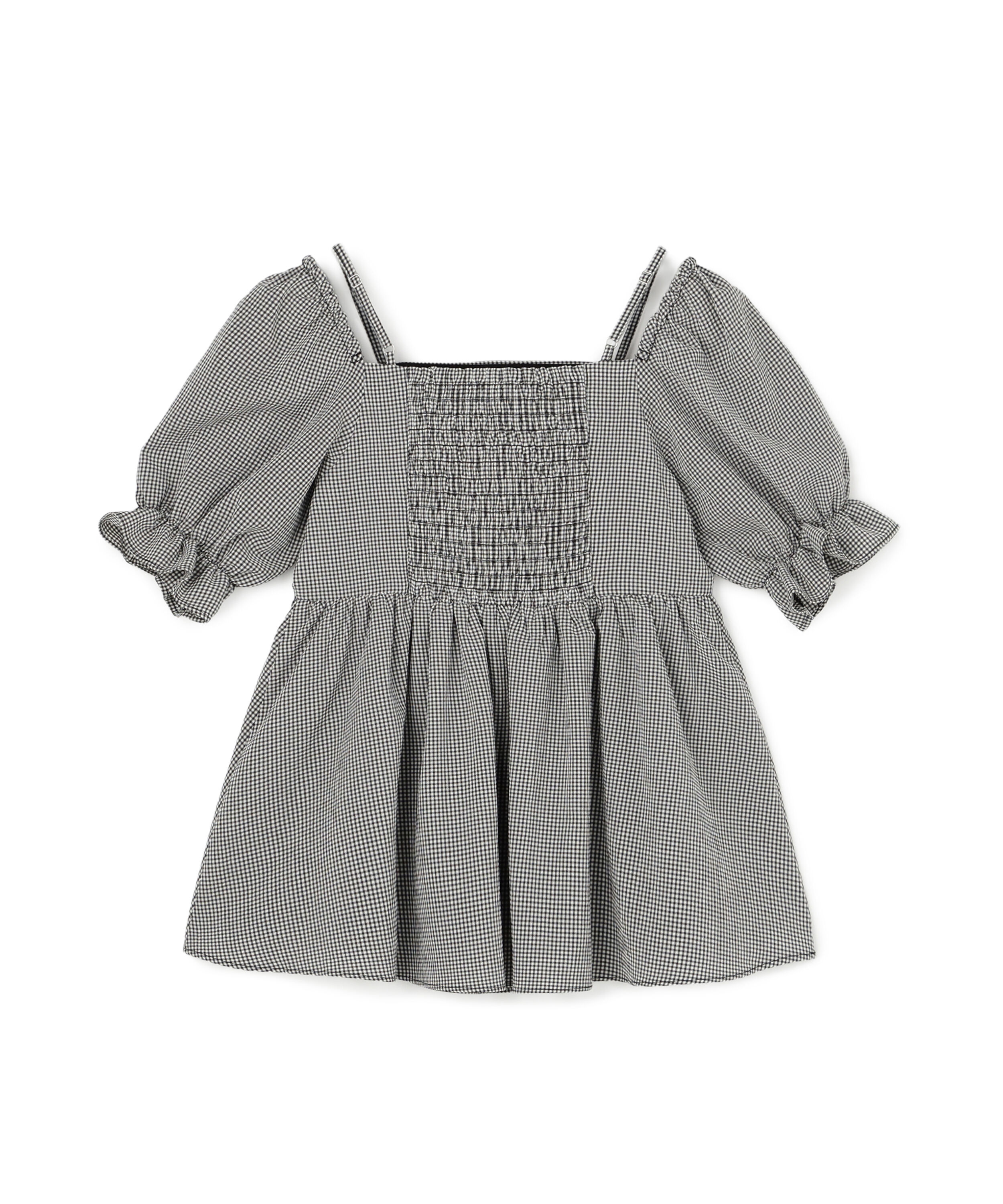 PROPORTION BODY DRESSING「〈a/mie〉ギンガム2wayブラウス」|シャツ・ブラウス|