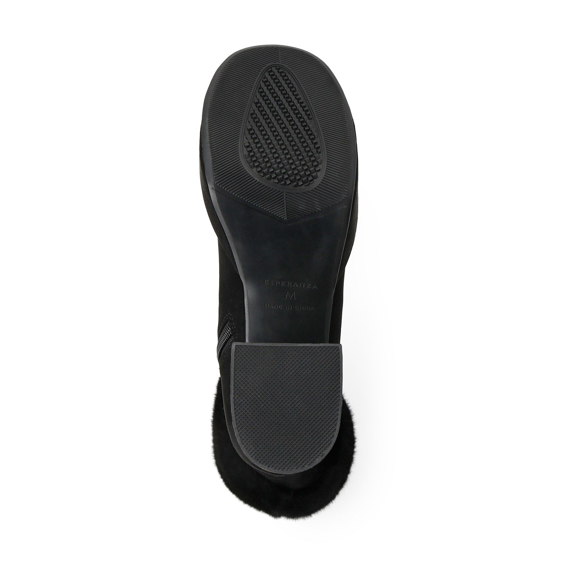 ESPERANZA「【ラク盛り／ニーハイブーツ】リピーター続出／脚長美脚 フェイクファーニーハイブーツ」|ショートブーツ|