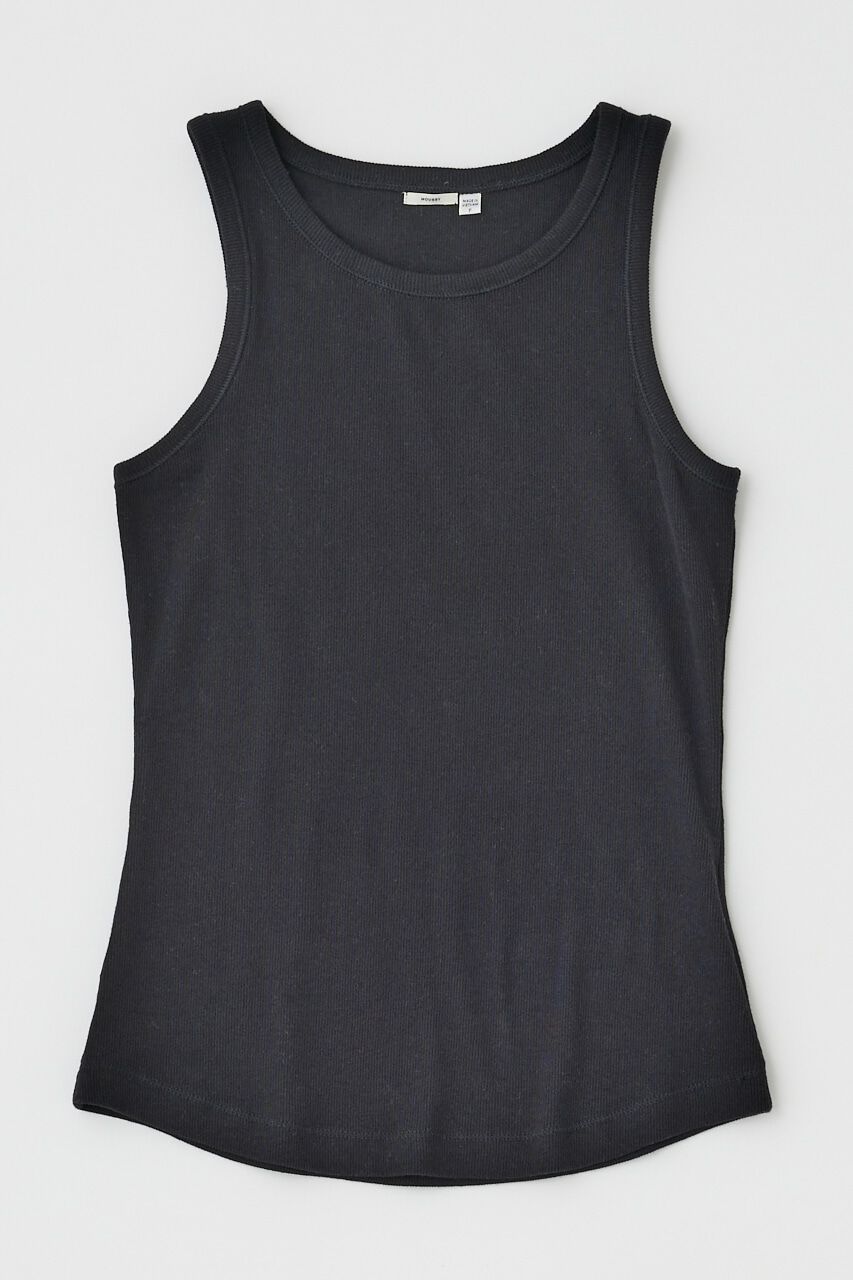 MOUSSY「BASIC RIB タンクトップ」|タンクトップ|