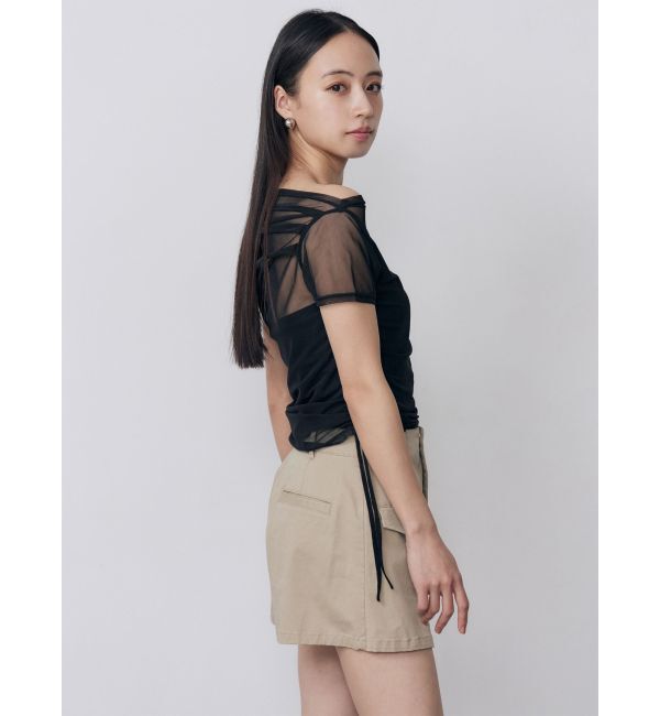 MURUA「フロントZIPドッキングスカートパンツ」|その他|