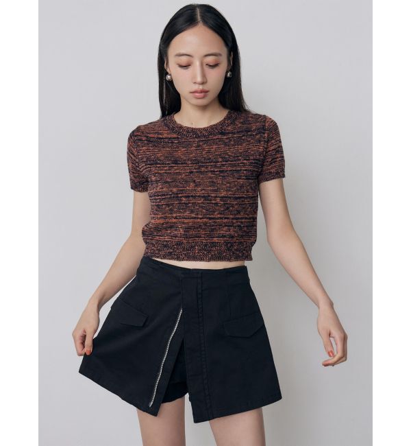 MURUA「フロントZIPドッキングスカートパンツ」|その他|