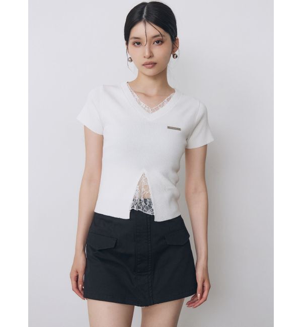 MURUA「フロントZIPドッキングスカートパンツ」|その他|
