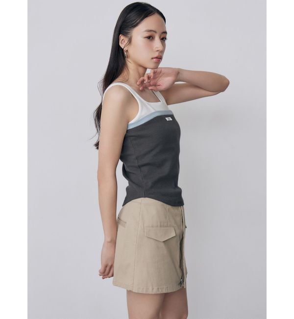 MURUA「フロントZIPドッキングスカートパンツ」|その他|