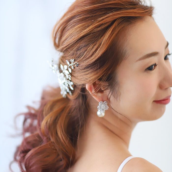 BACKYARD FAMILY「Just Married ピアス E-108 通販 スタッドピアス パール レディース」|ピアス|