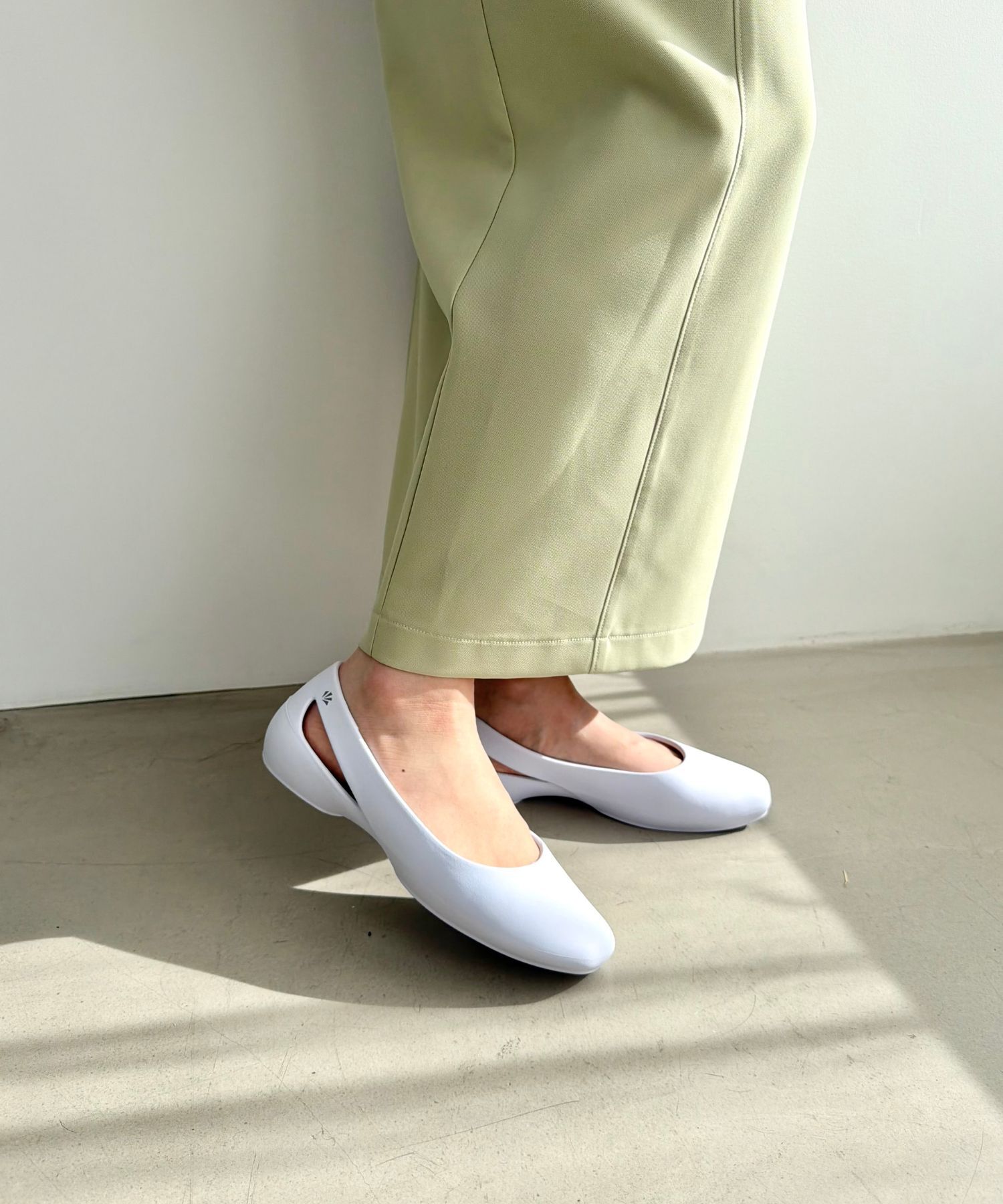 ORiental TRaffic「【WEB限定】EVAカットデザインパンプス/OT3223 軽量 リカバリー パンプス 人気 売れてる トレンド」|パンプス|WHITE