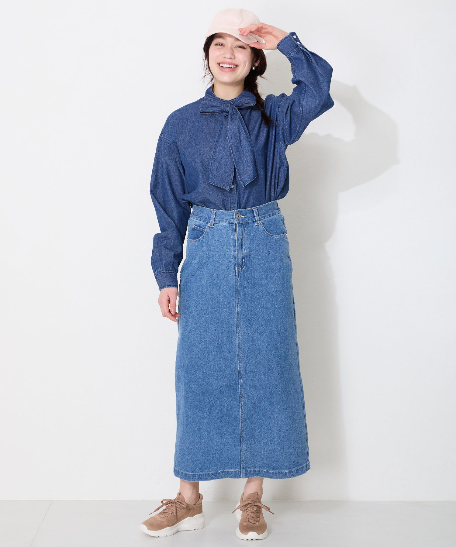 ORiental TRaffic「 【瞬間フィット】 ニットスニーカー /OT3757 軽量 歩きやすい 楽ちん ハンズフリー」|スニーカー|