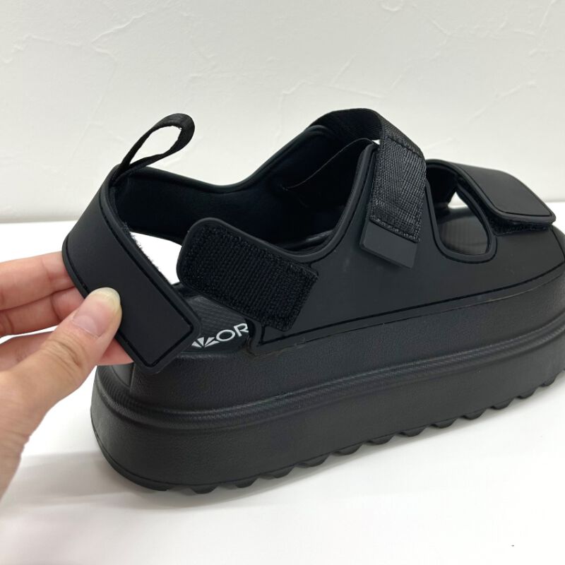 ORiental TRaffic「【リカバリーサンダル】 厚底 ベルクロ  EVA サンダル /OT3228 軽量 調整可能」|サンダル|