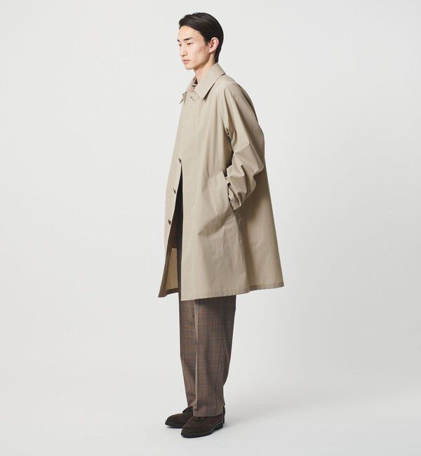 UNITED ARROWS「＜SOVEREIGN＞ラグランスリーブ バルカラーコート」|ステンカラーコート|