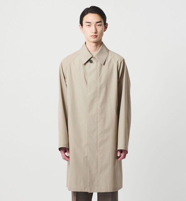 UNITED ARROWS「＜SOVEREIGN＞ラグランスリーブ バルカラーコート」|ステンカラーコート|