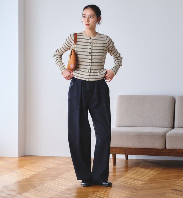 BEAUTY&YOUTH UNITED ARROWS「タック パッチポケット ドローストリング パンツ」|その他|