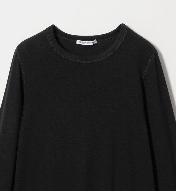 BEAUTY&YOUTH UNITED ARROWS「毛セルロースブレンド クルーネック カットソー」|Tシャツ・カットソー|