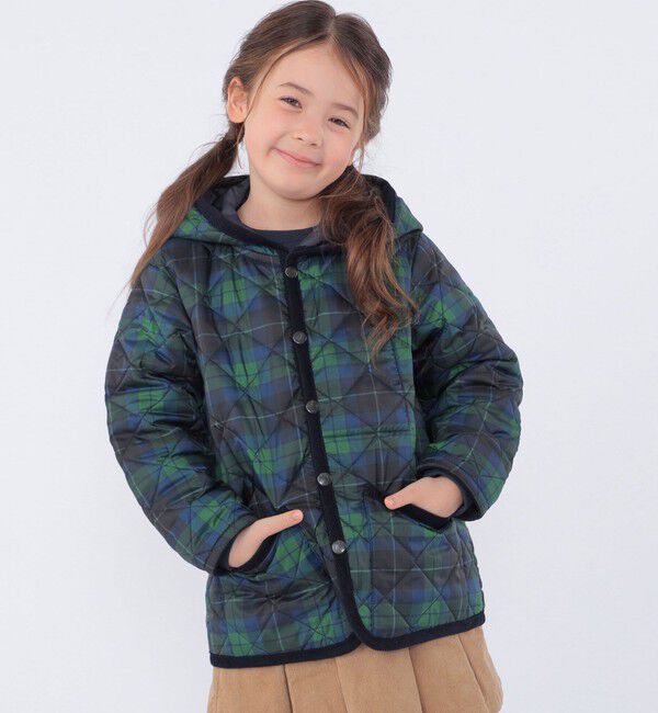 はなさんさま専用★ラベンハム水色 キルティングジャケット 6歳（110-120） SHIPS KIDS別注】LAVENHAM:120～140cm/キルティング ジャケット（SHIPS