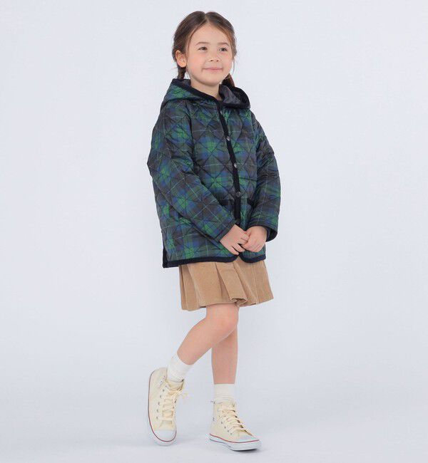 SHIPS KIDS別注】LAVENHAM:120～140cm/キルティング ジャケット（SHIPS