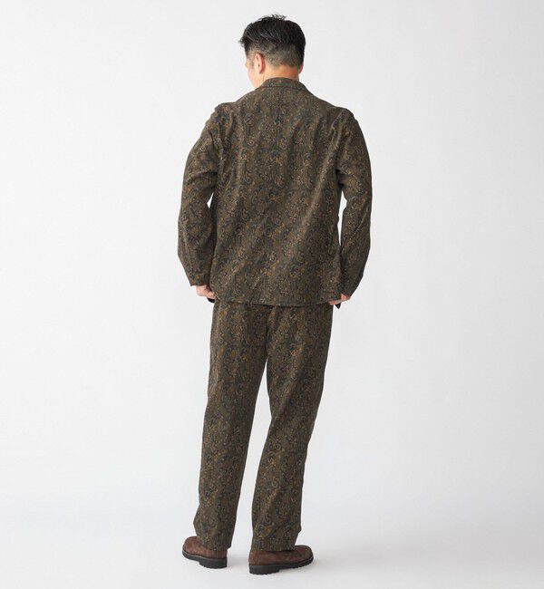 サウスウィック　southwick コーデュロイ ジャケット　ブラウン　L Southwick:〈セットアップ対応〉 Gate Label プリント コーデュロイ