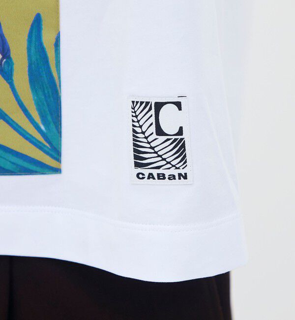 CABaN「スビンコットン IRIS LAYERTシャツ」|Tシャツ・カットソー|
