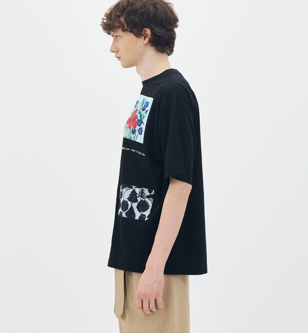 CABaN「スビンコットン TULIP BLOOMTシャツ」|Tシャツ・カットソー|