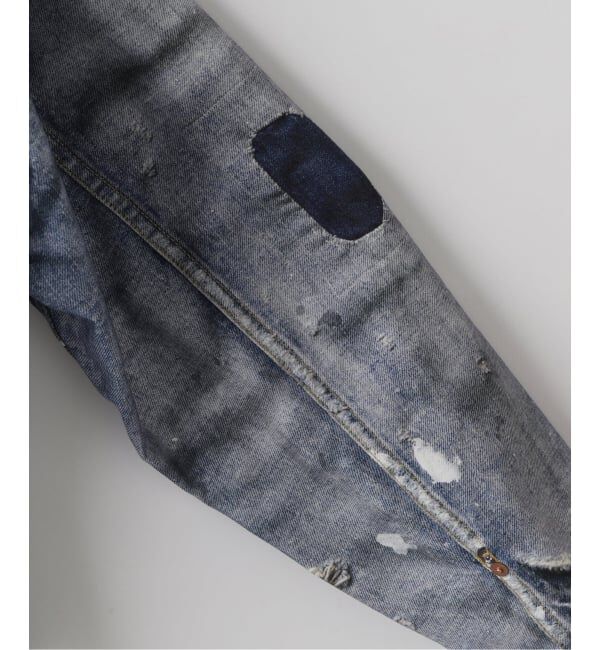 JOINT WORKS「eYe JUNYA WATANABE MAN &times; New Manual Wネーム 綿ナイロンツイル 転写プリント」|デニムジャケット|