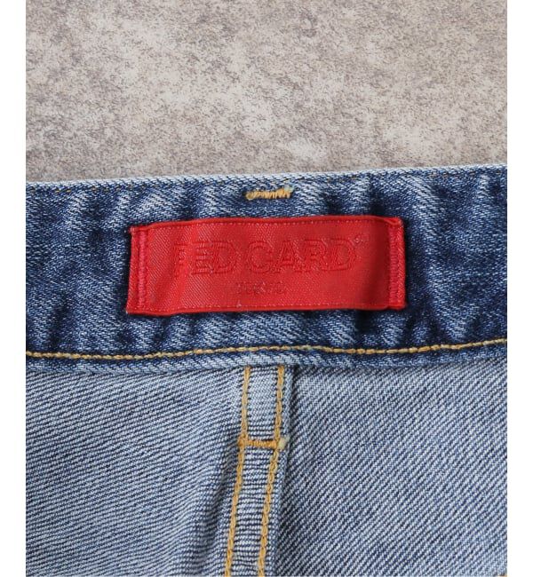IENA LA BOUCLE「RED CARD TOKYO/レッドカード トーキョー MONTANA 72W11901IMD」|デニム|