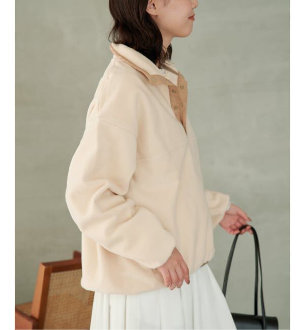 SLOBE IENA「《予約》バイカラーフリース」|その他|