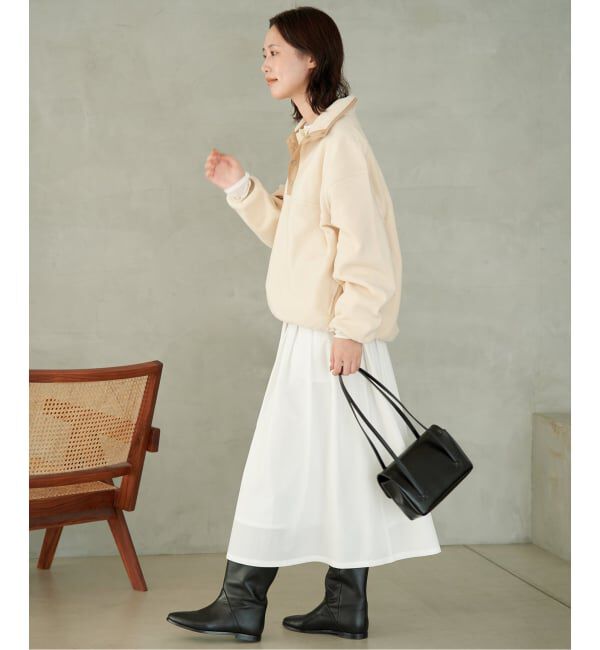 SLOBE IENA「《予約》バイカラーフリース」|その他|