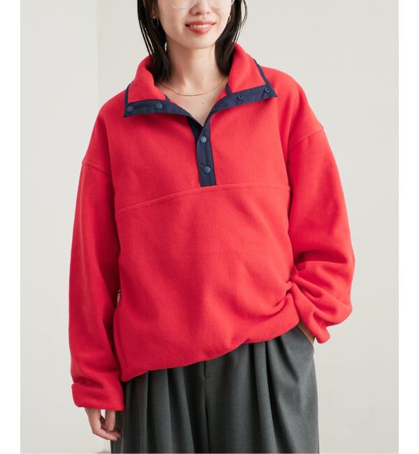 SLOBE IENA「《予約》バイカラーフリース」|その他|