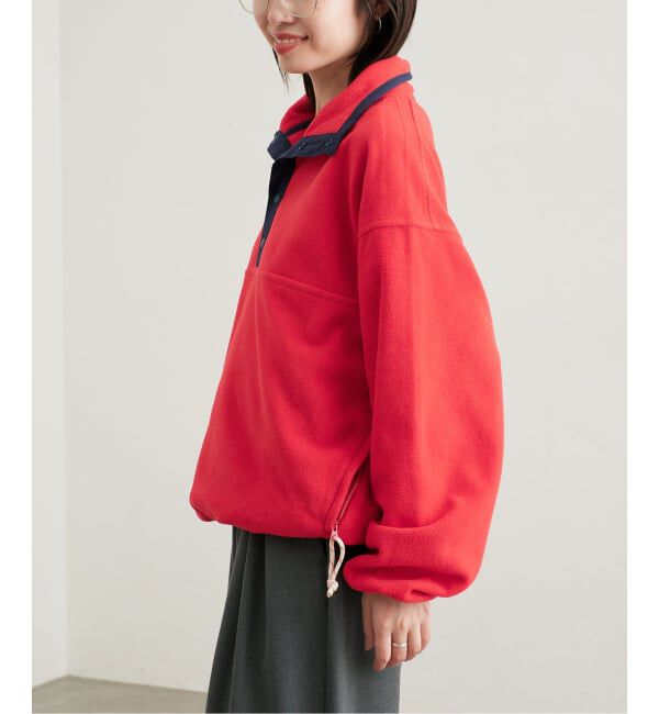SLOBE IENA「《予約》バイカラーフリース」|その他|