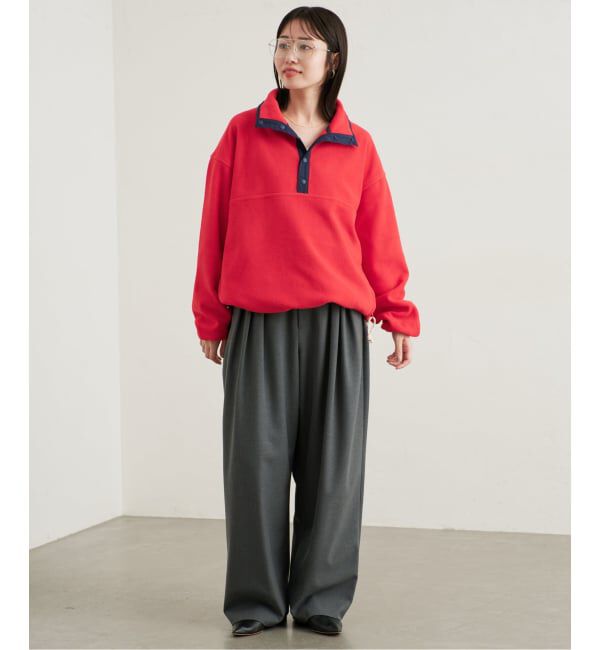 SLOBE IENA「《予約》バイカラーフリース」|その他|