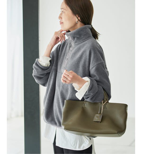 SLOBE IENA「《予約》バイカラーフリース」|その他|