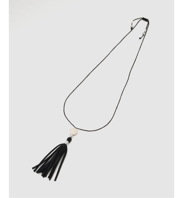 SLOBE IENA「suxu/スゥ SLOBE別注 tassel necklace」|ネックレス|