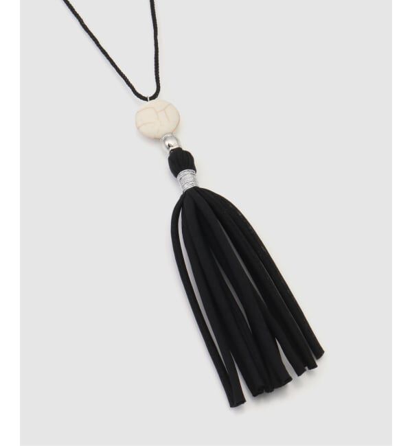 SLOBE IENA「suxu/スゥ SLOBE別注 tassel necklace」|ネックレス|