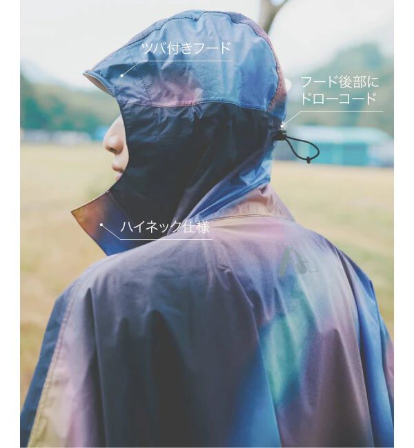 417 EDIFICE「KiU / キウ FUJIROCK STD RAIN PONCHO」|ポンチョ・ケープ|