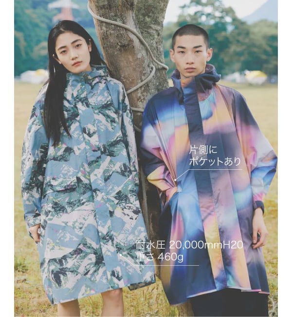 417 EDIFICE「KiU / キウ FUJIROCK STD RAIN PONCHO」|ポンチョ・ケープ|